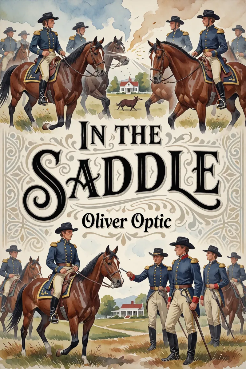 Cover of In the Saddle by Oliver Optic