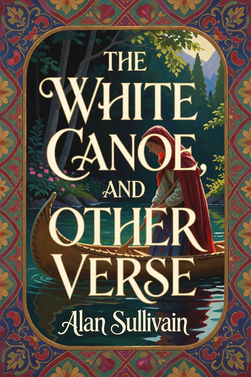 Cover of The White Canoe, and Other Verse by Alan Sullivan