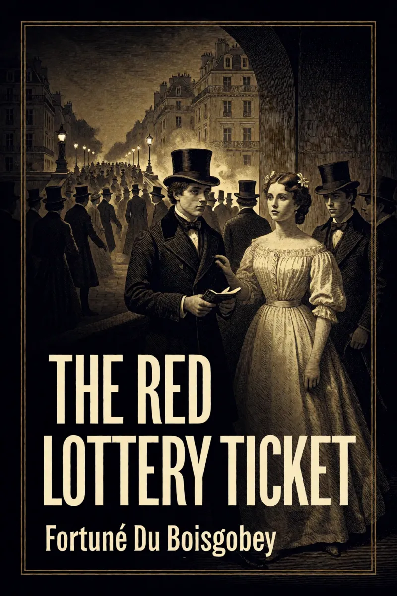 Cover of The Red Lottery Ticket by Fortuné Du Boisgobey