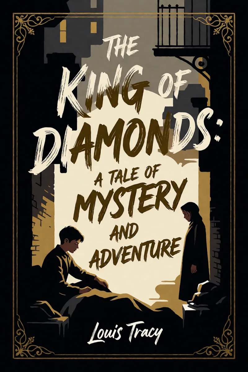 Cover of The King of Diamonds: A Tale of Mystery and Adventure by Louis Tracy