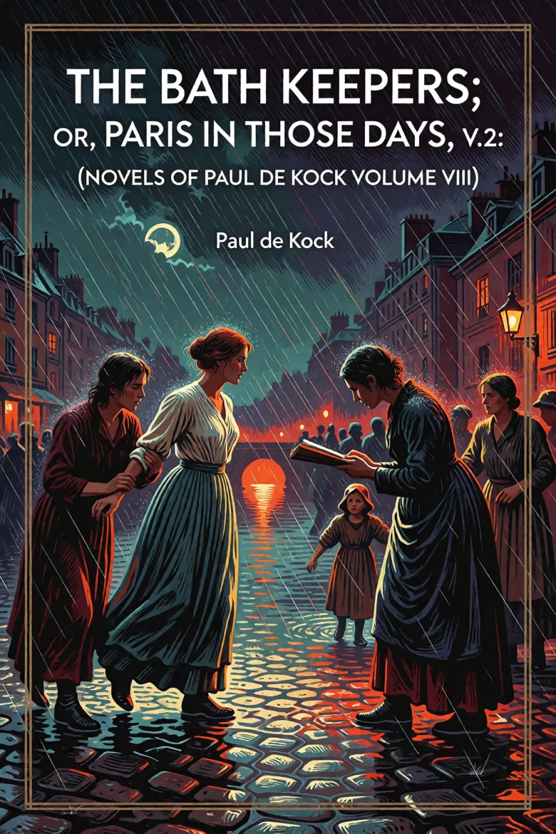 Cover of The Bath Keepers; Or, Paris in Those Days, v.2: (Novels of Paul de Kock Volume VIII) by Paul de Kock