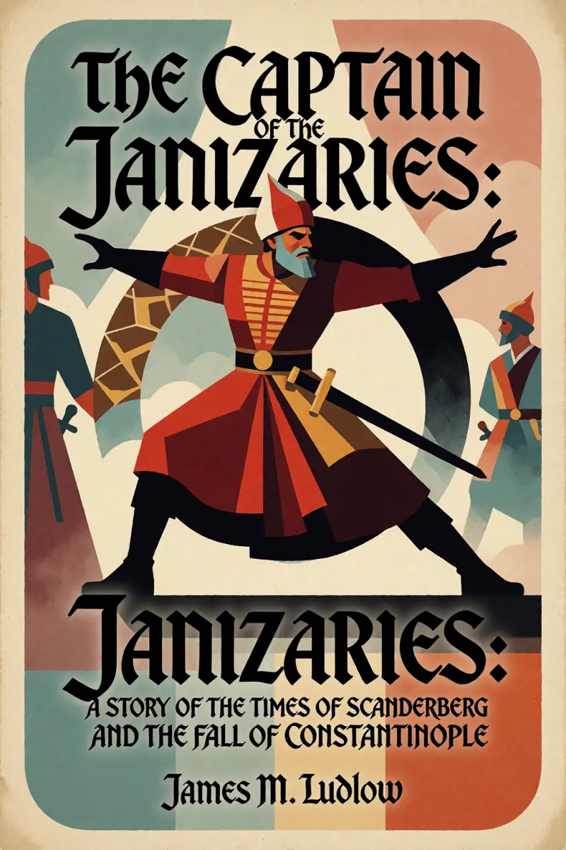 Cover of The Captain of the Janizaries: A story of the times of Scanderberg and the fall of Constantinople by James M. Ludlow