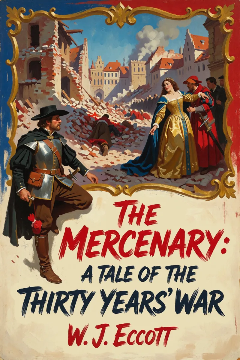 Cover of The Mercenary: A Tale of The Thirty Years' War by W. J. Eccott