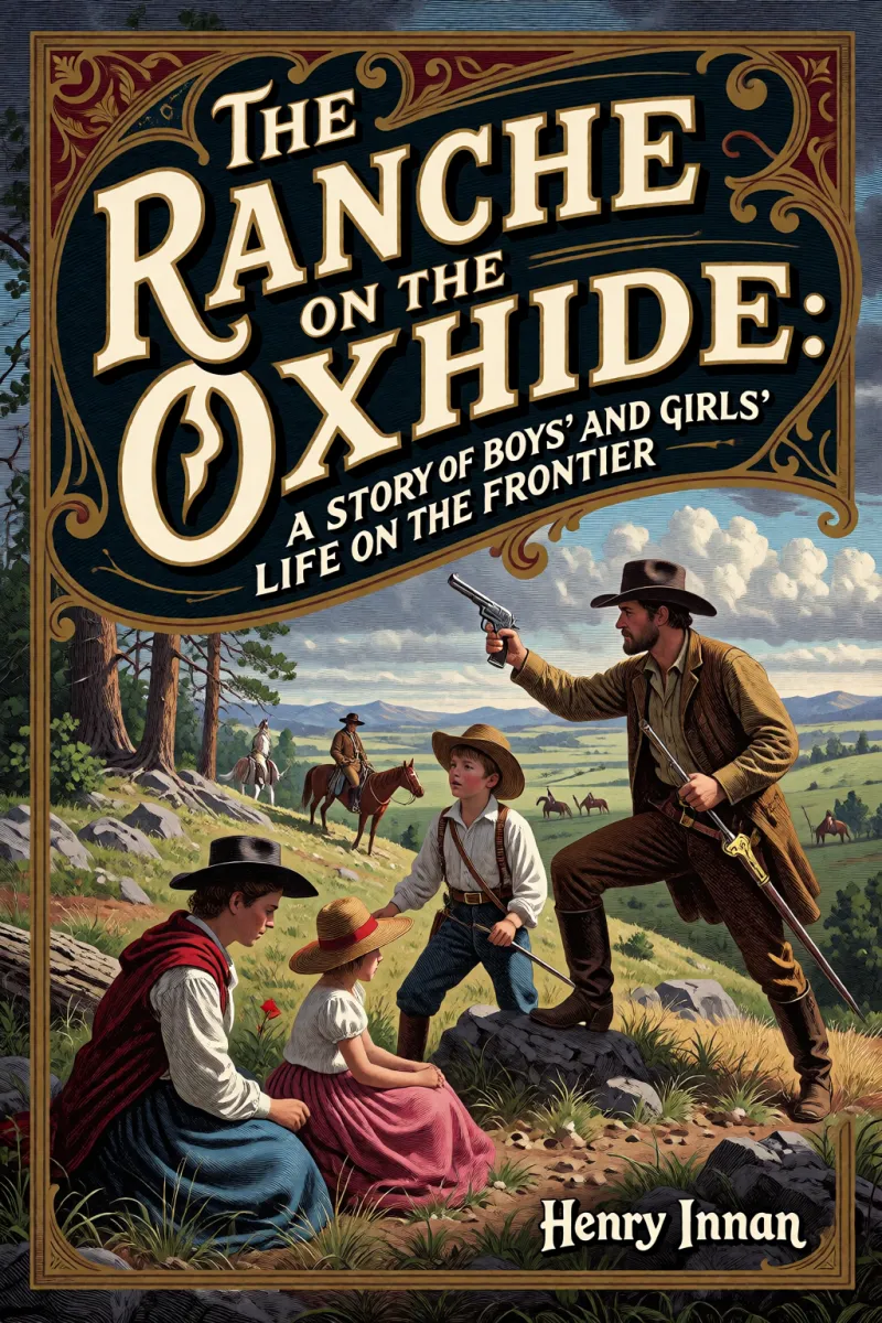 Cover of The Ranche on the Oxhide: A Story of Boys' and Girls' Life on the Frontier by Henry Inman