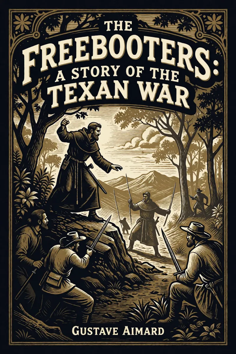 Cover of The Freebooters: A Story of the Texan War by Gustave Aimard