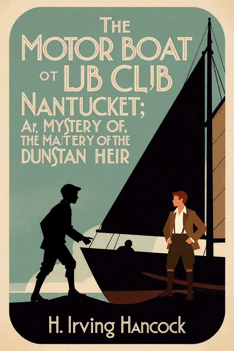 Cover of The Motor Boat Club at Nantucket; or, The Mystery of the Dunstan Heir by H. Irving Hancock