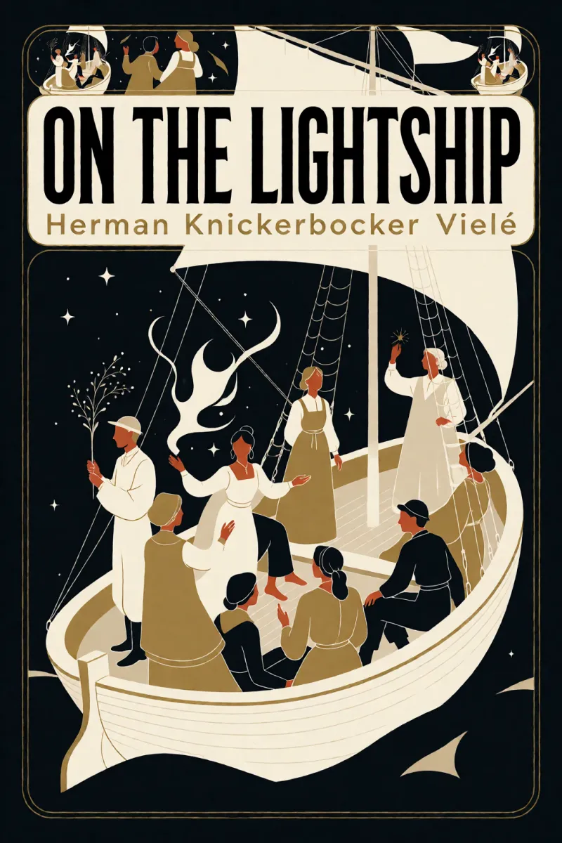 Cover of On the Lightship by Herman Knickerbocker Vielé