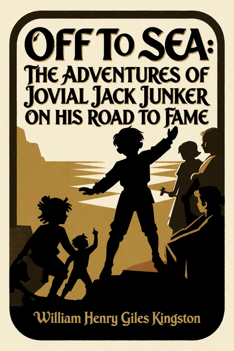 Cover of Off to Sea: The Adventures of Jovial Jack Junker on his Road to Fame by William Henry Giles Kingston