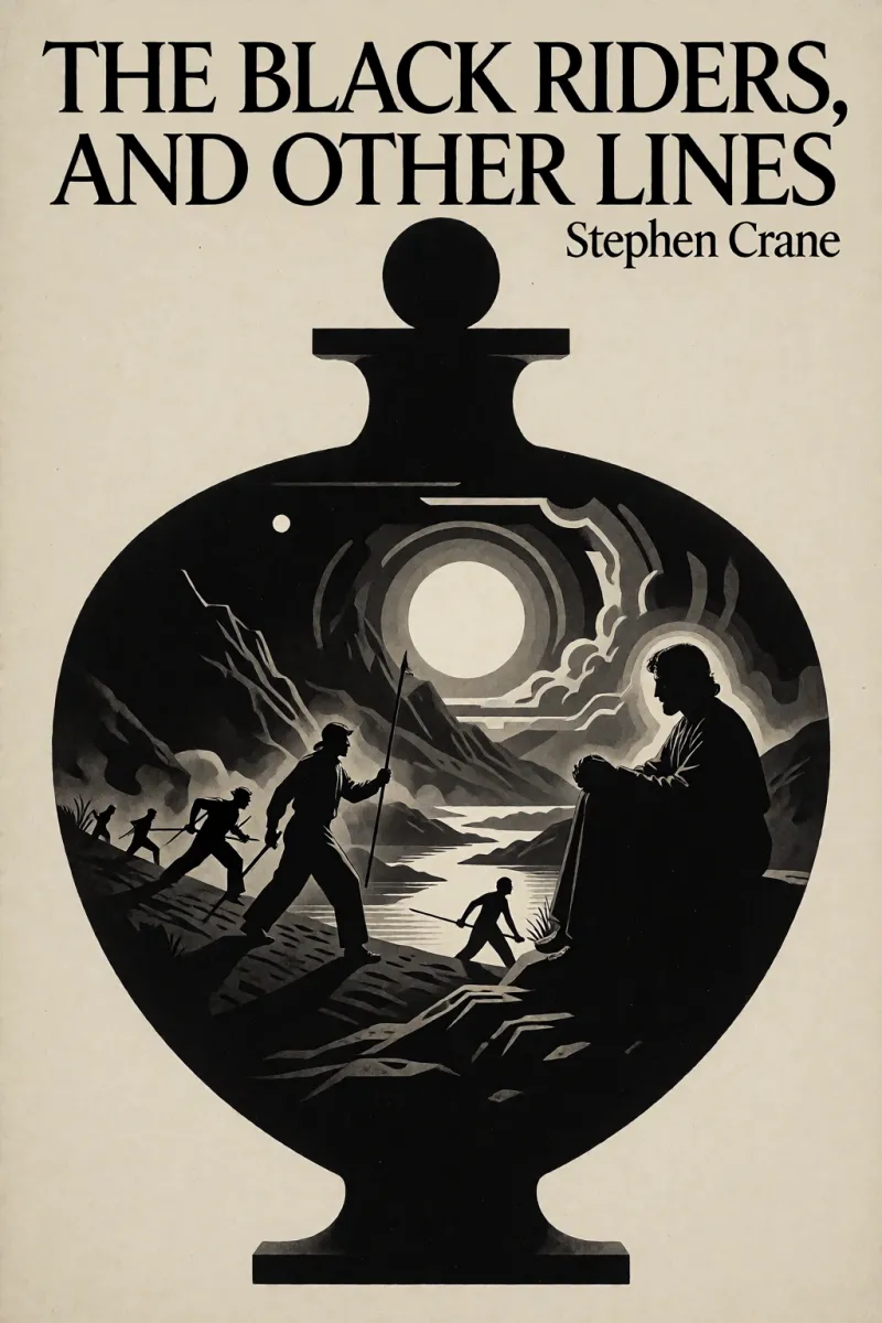 Cover of The Black Riders, and Other Lines by Stephen Crane