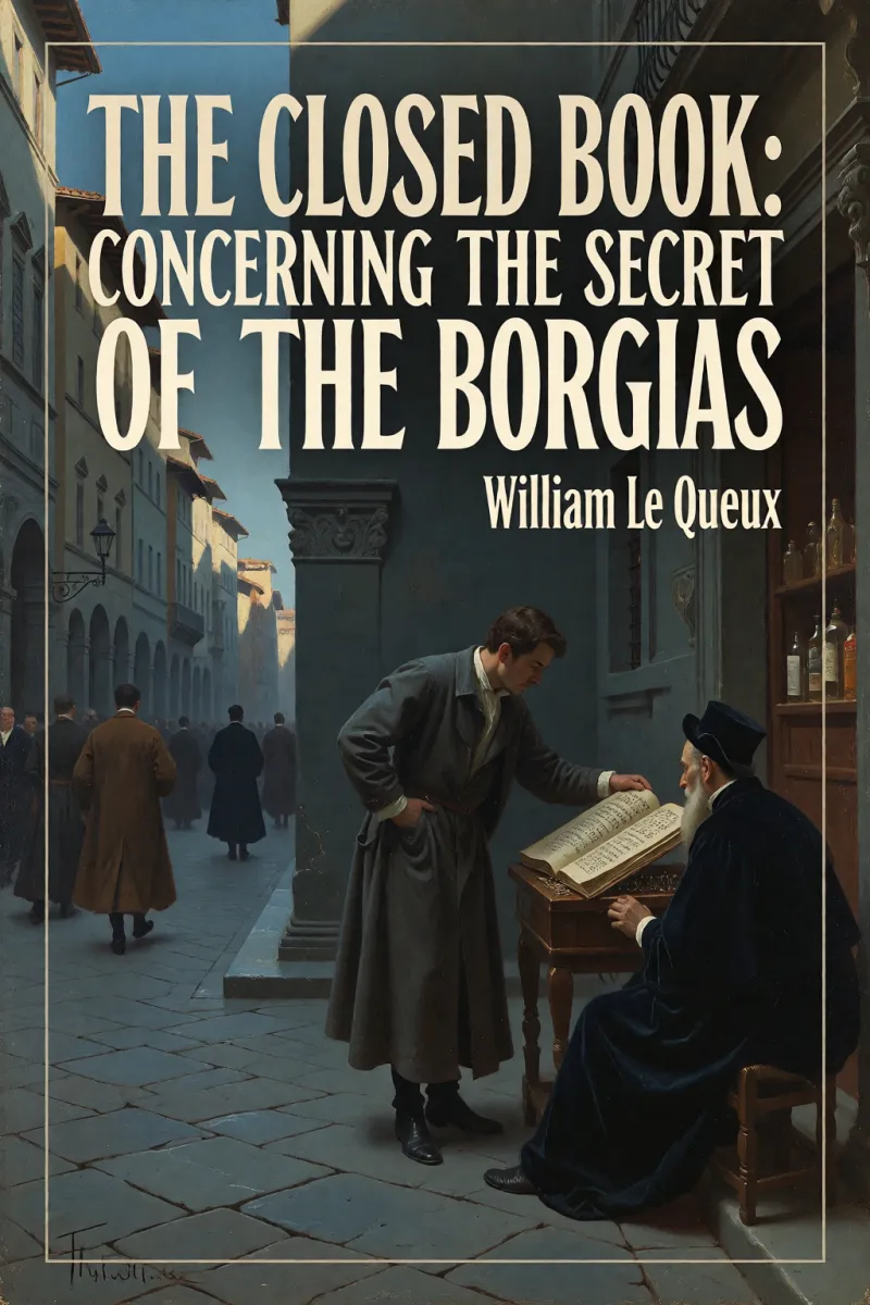 Cover of The Closed Book: Concerning the Secret of the Borgias by William Le Queux