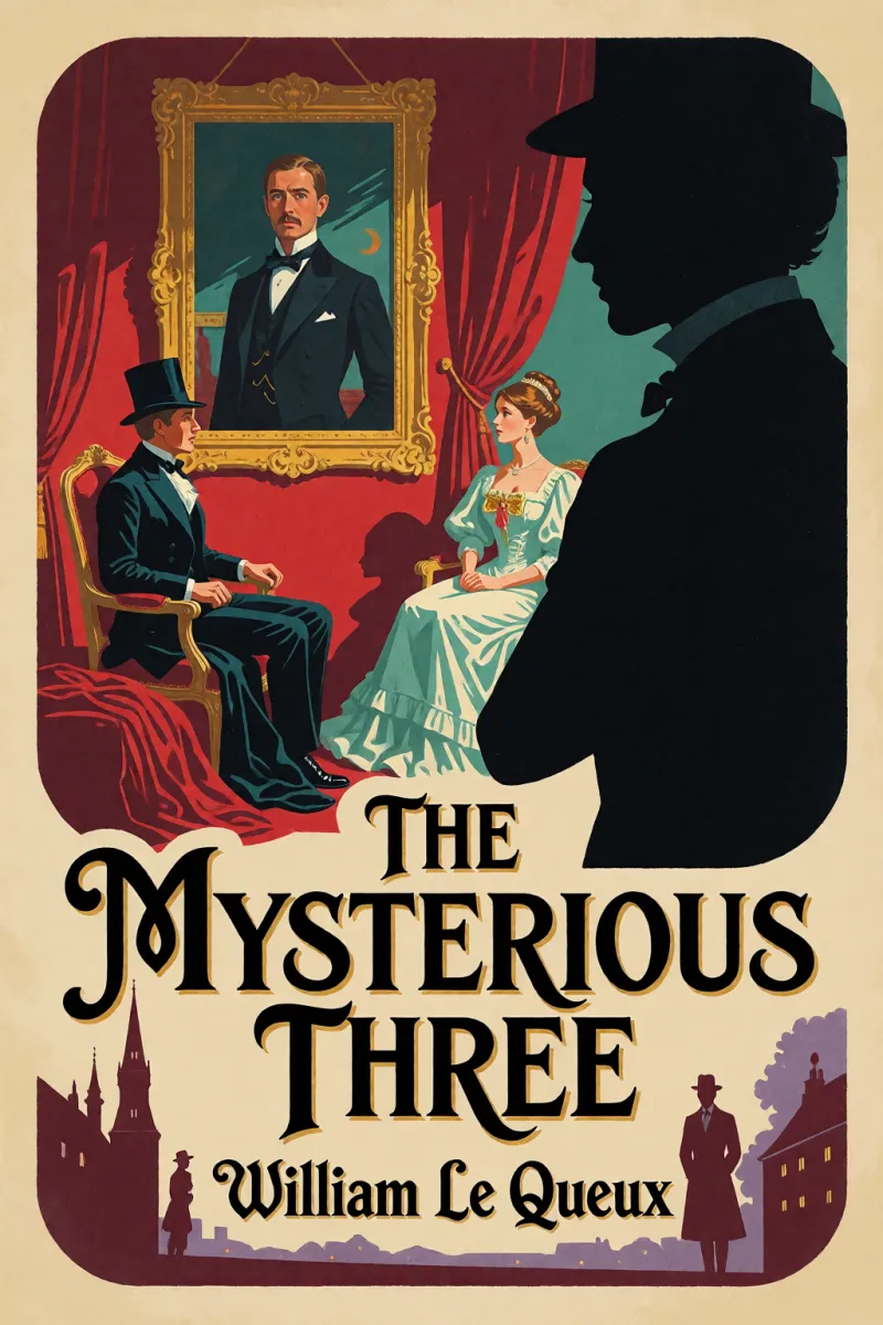 Cover of The Mysterious Three by William Le Queux