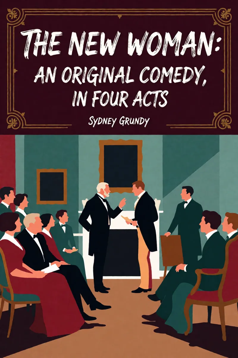 Cover of The New Woman: An Original Comedy, in Four Acts by Sydney Grundy