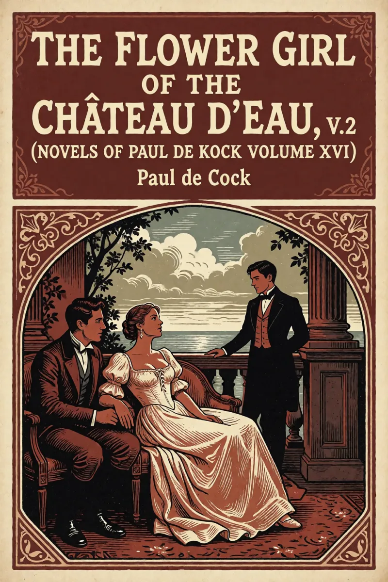 Cover of The Flower Girl of The Château d'Eau, v.2 (Novels of Paul de Kock Volume XVI) by Paul de Kock