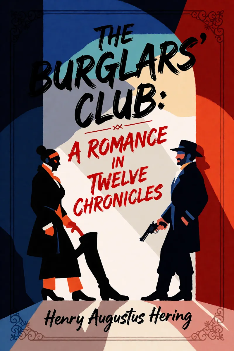 Cover of The Burglars' Club: A Romance in Twelve Chronicles by Henry Augustus Hering