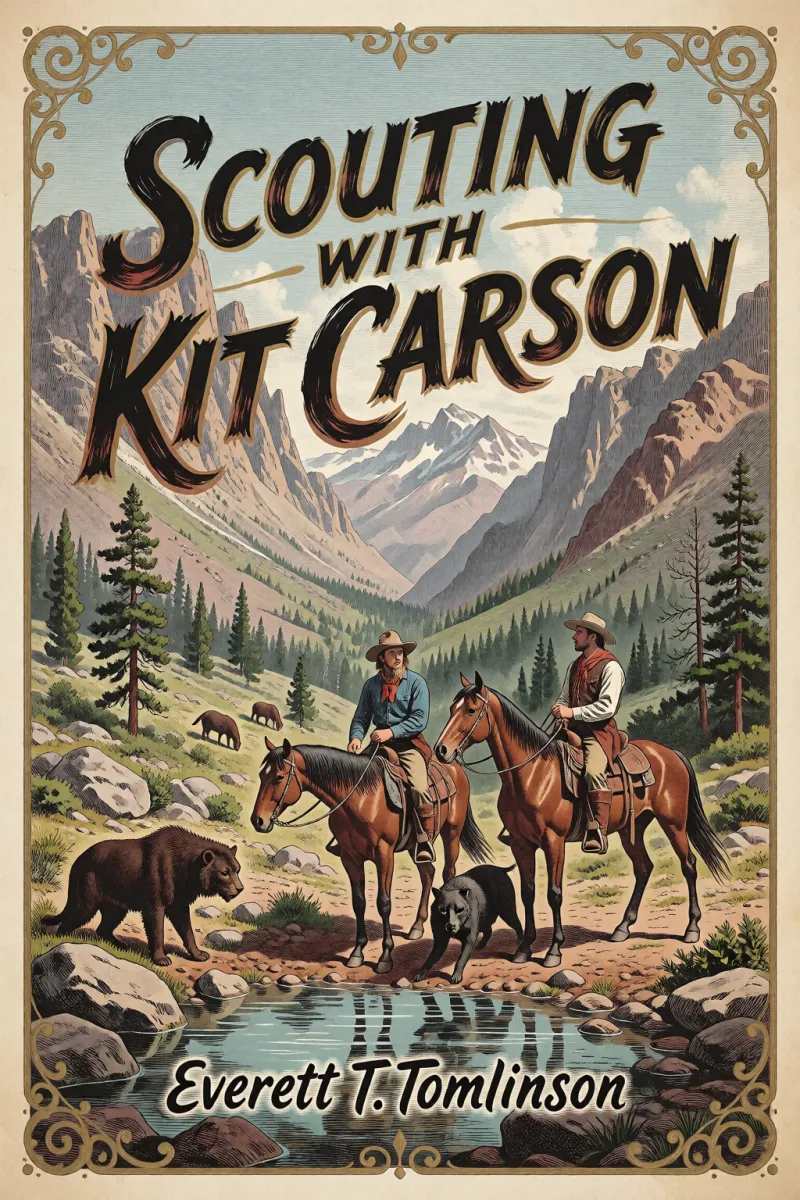 Cover of Scouting with Kit Carson by Everett T. Tomlinson
