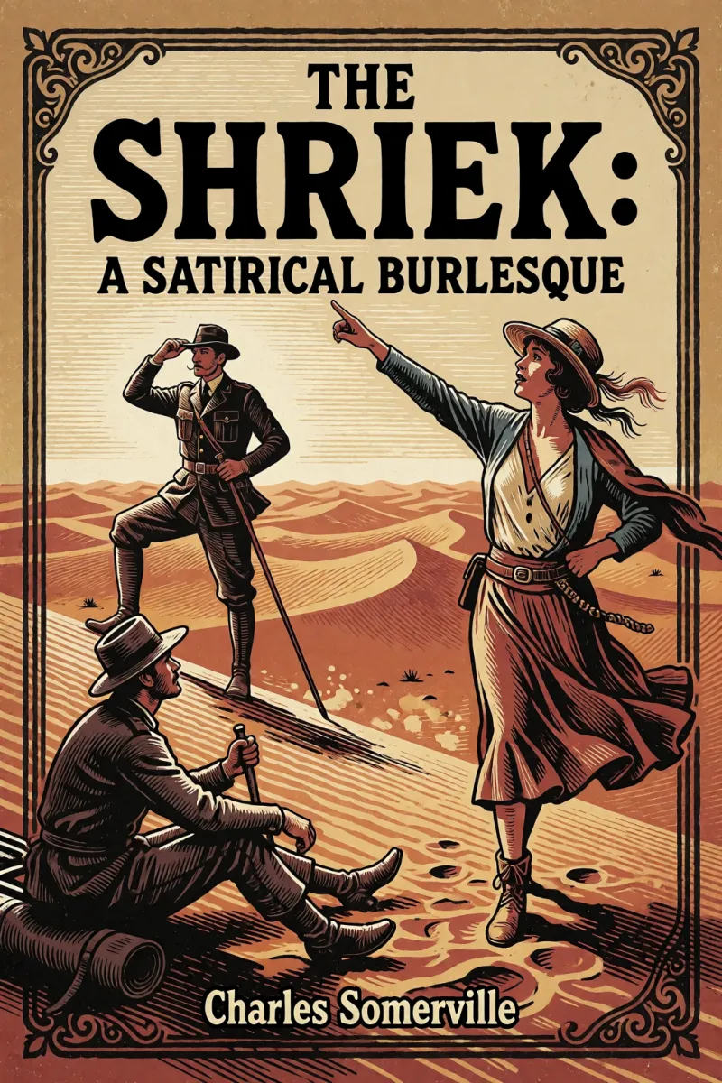 Cover of The Shriek: A Satirical Burlesque by Charles Somerville