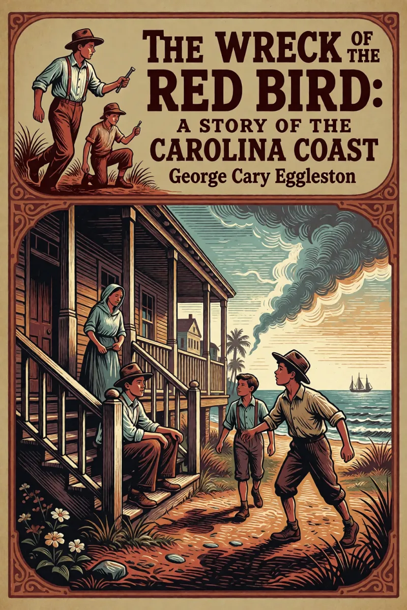 Cover of The Wreck of the Red Bird: A Story of the Carolina Coast by George Cary Eggleston