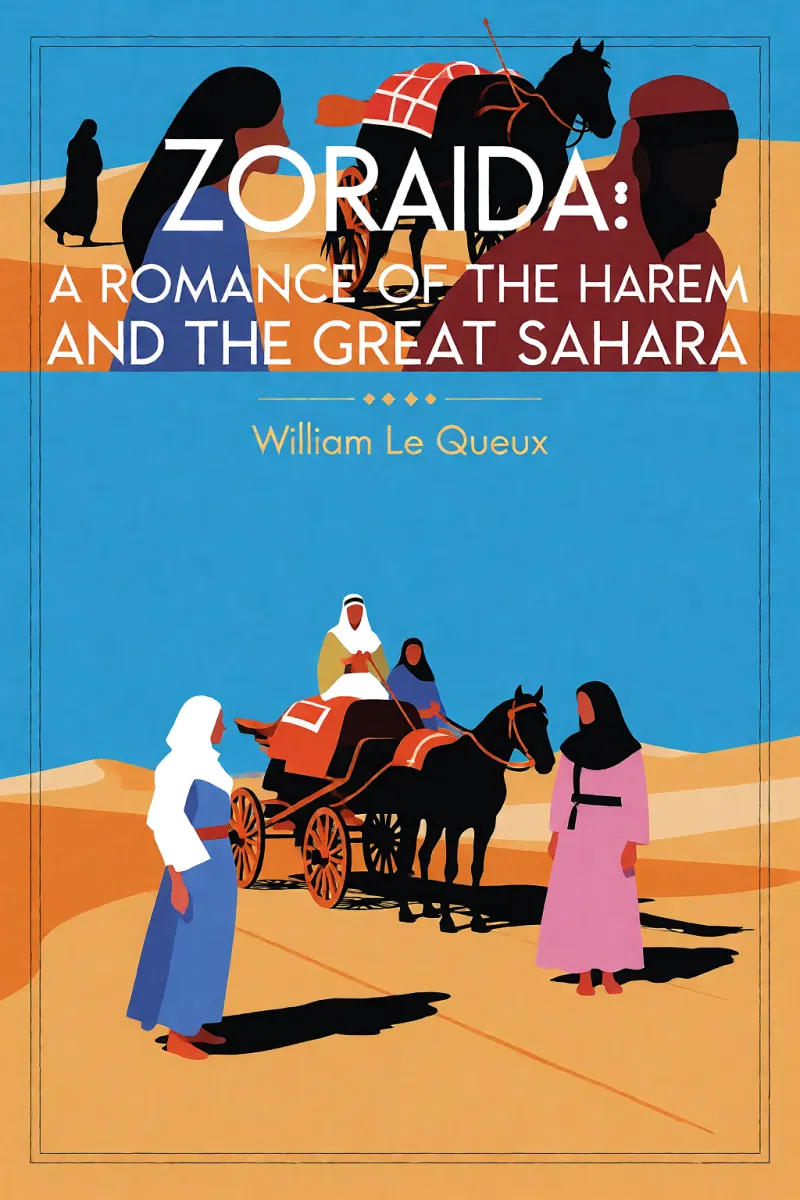 Cover of Zoraida: A Romance of the Harem and the Great Sahara by William Le Queux