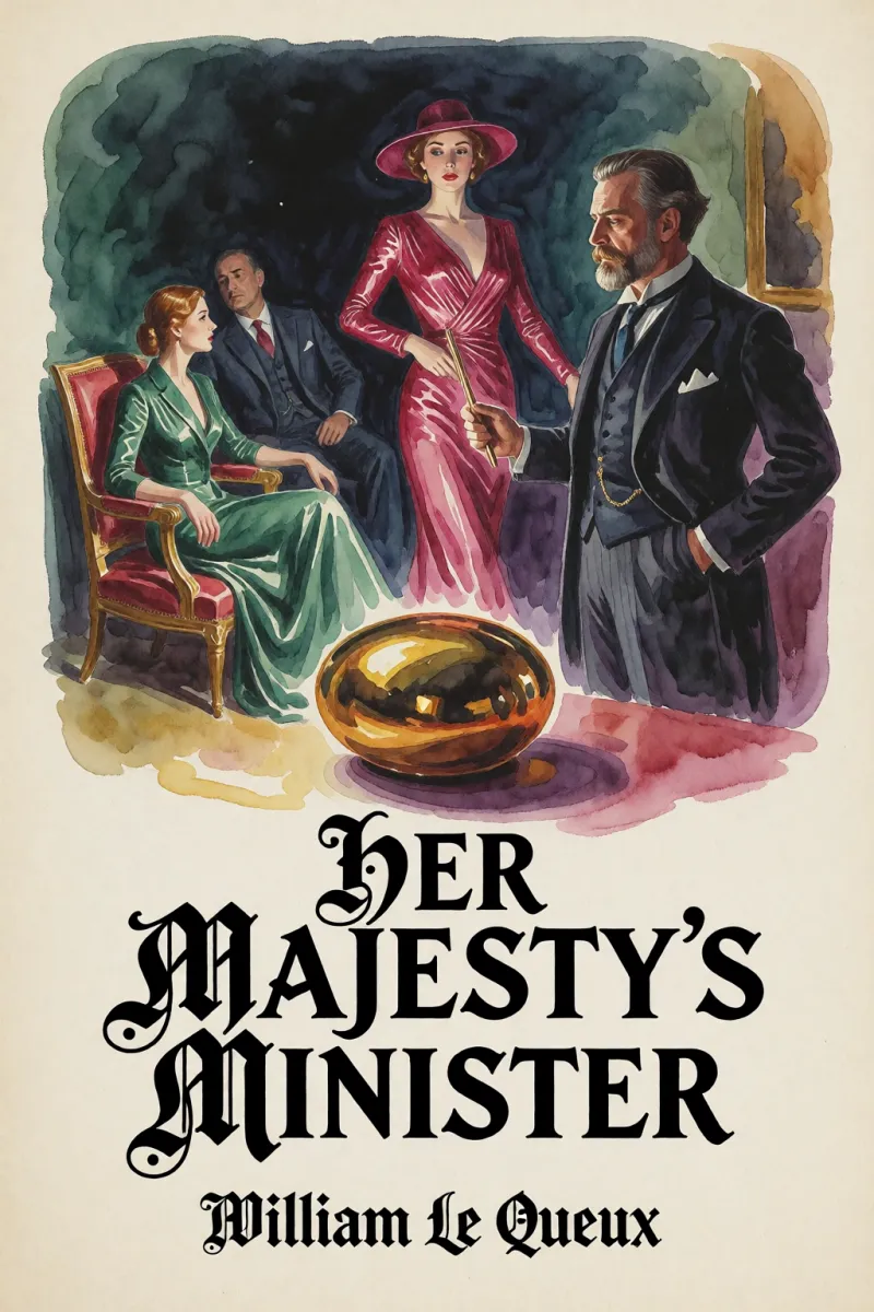 Cover of Her Majesty's Minister by William Le Queux