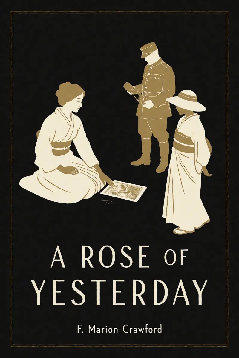 Cover of A Rose of Yesterday by F. Marion Crawford