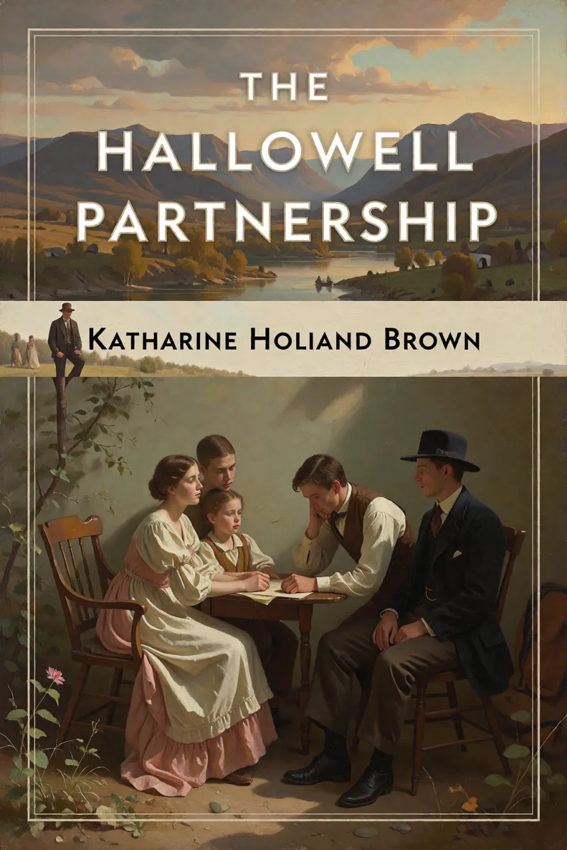 Cover of The Hallowell Partnership by Katharine Holland Brown