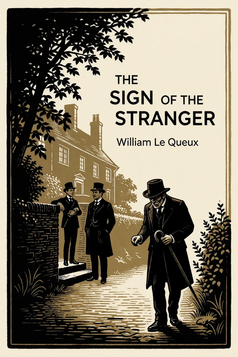 Cover of The Sign of the Stranger by William Le Queux