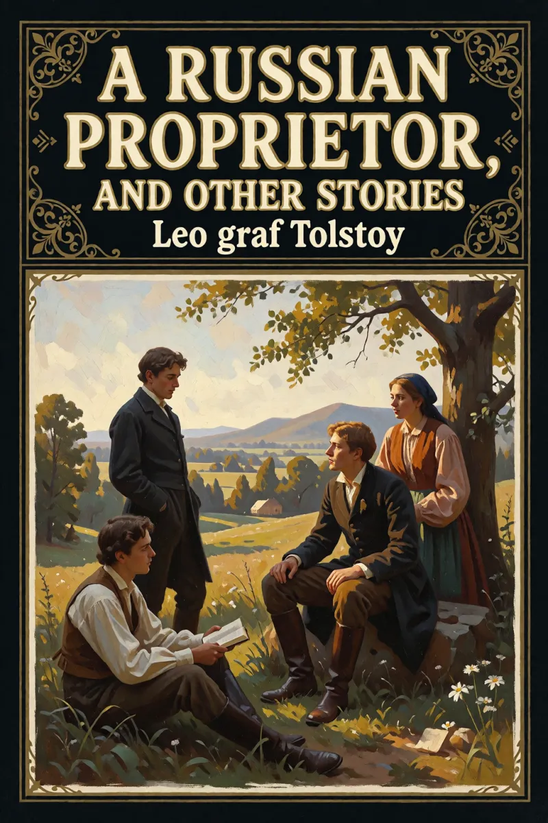 Cover of A Russian Proprietor, and Other Stories by Leo graf Tolstoy