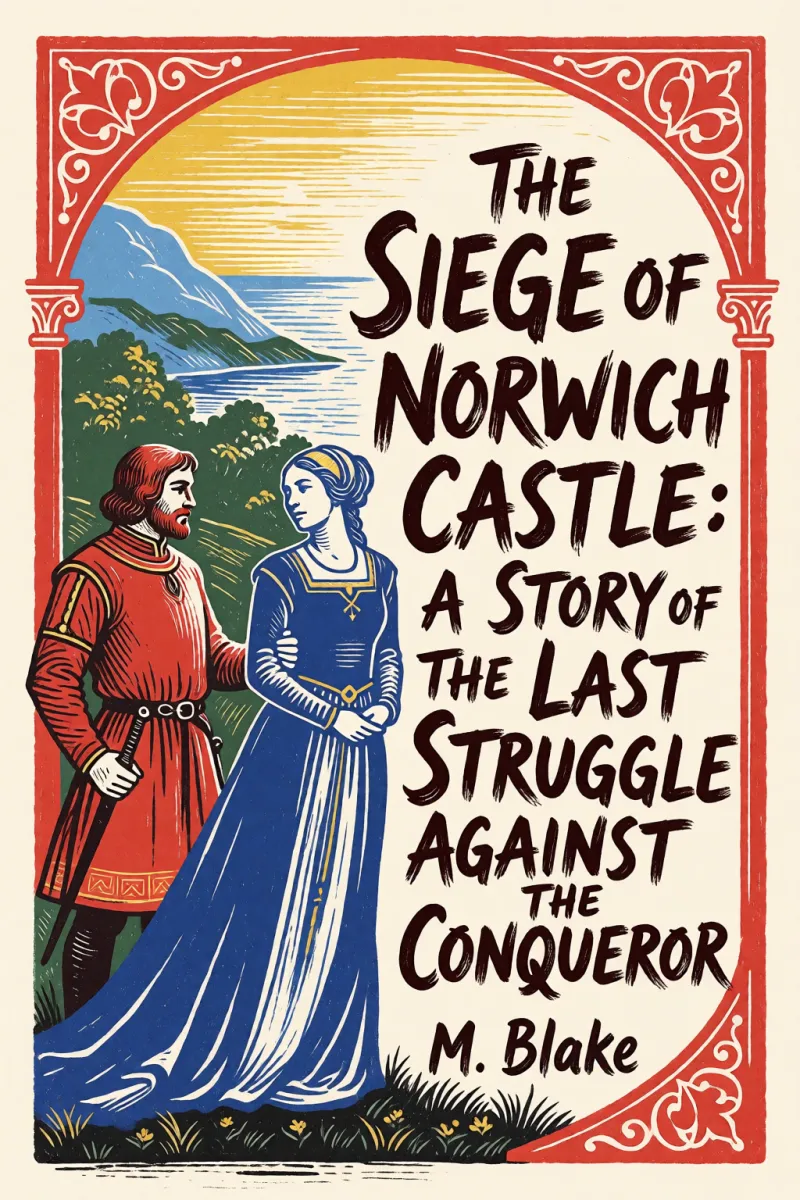 Cover of The Siege of Norwich Castle: A story of the last struggle against the Conqueror by M. Blake