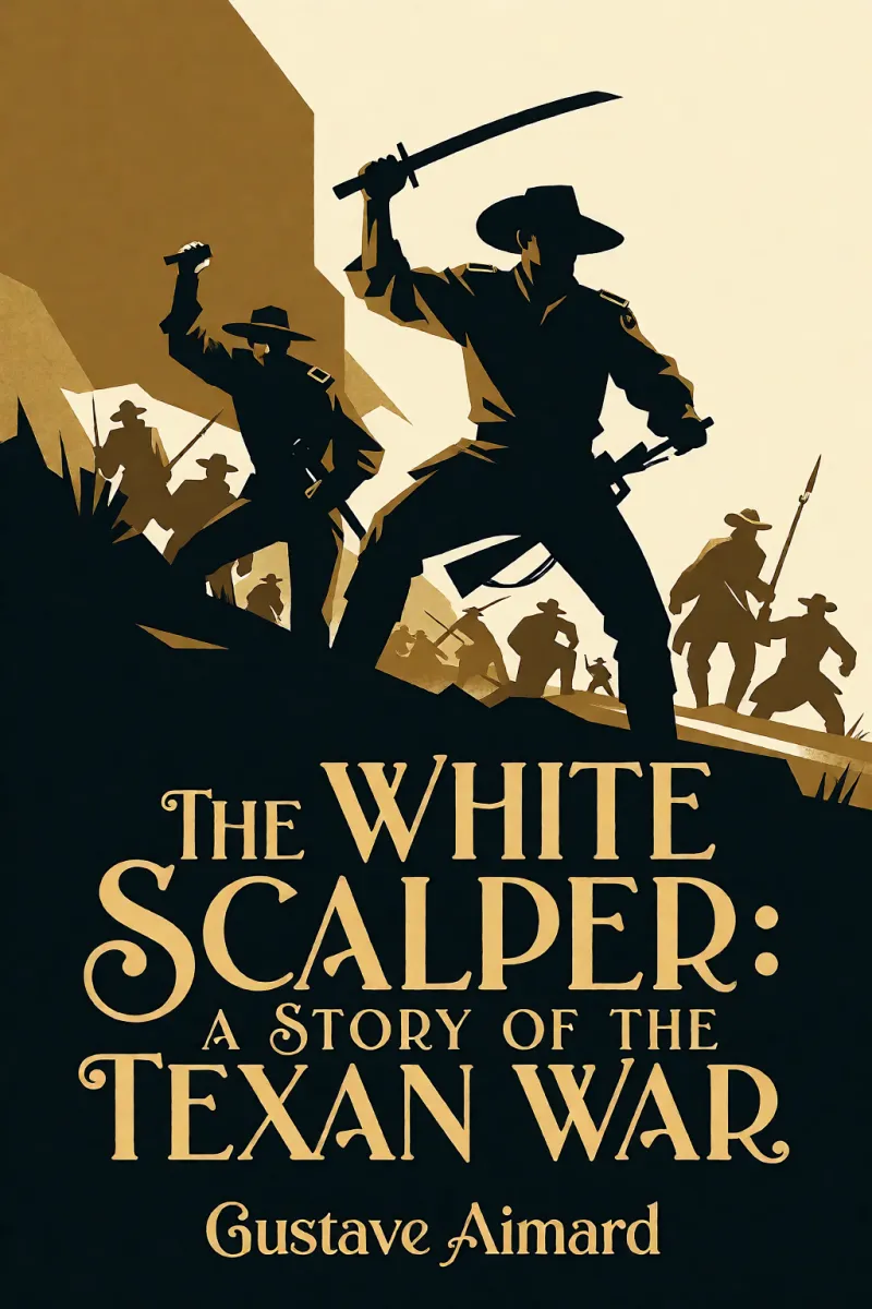 Cover of The White Scalper: A Story of the Texan War by Gustave Aimard