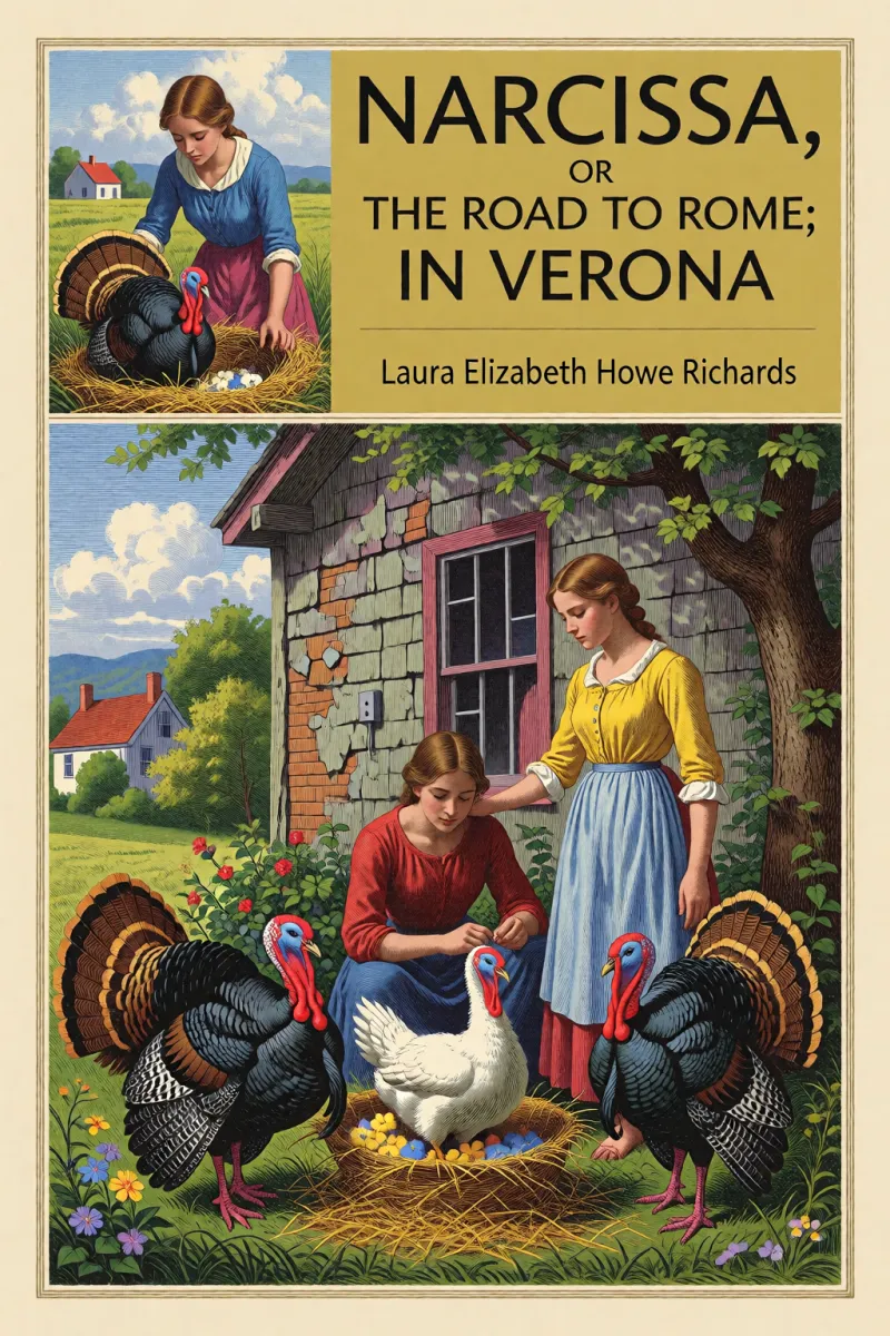Cover of Narcissa, or the Road to Rome; In Verona by Laura Elizabeth Howe Richards