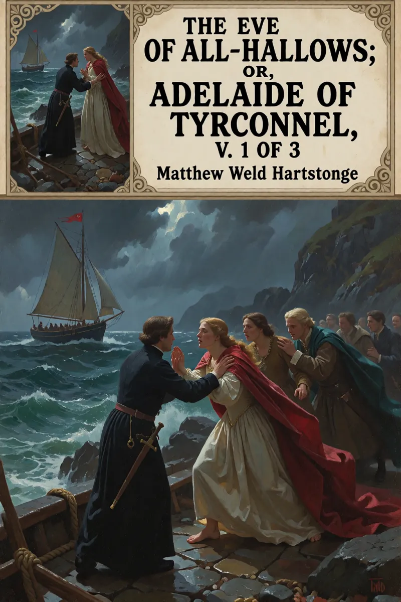 Cover of The Eve of All-Hallows; Or, Adelaide of Tyrconnel, v. 1 of 3 by Matthew Weld Hartstonge