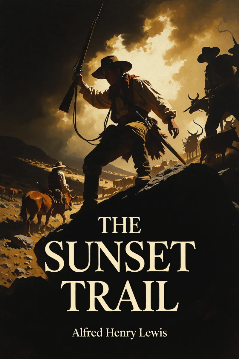 Cover of The Sunset Trail by Alfred Henry Lewis