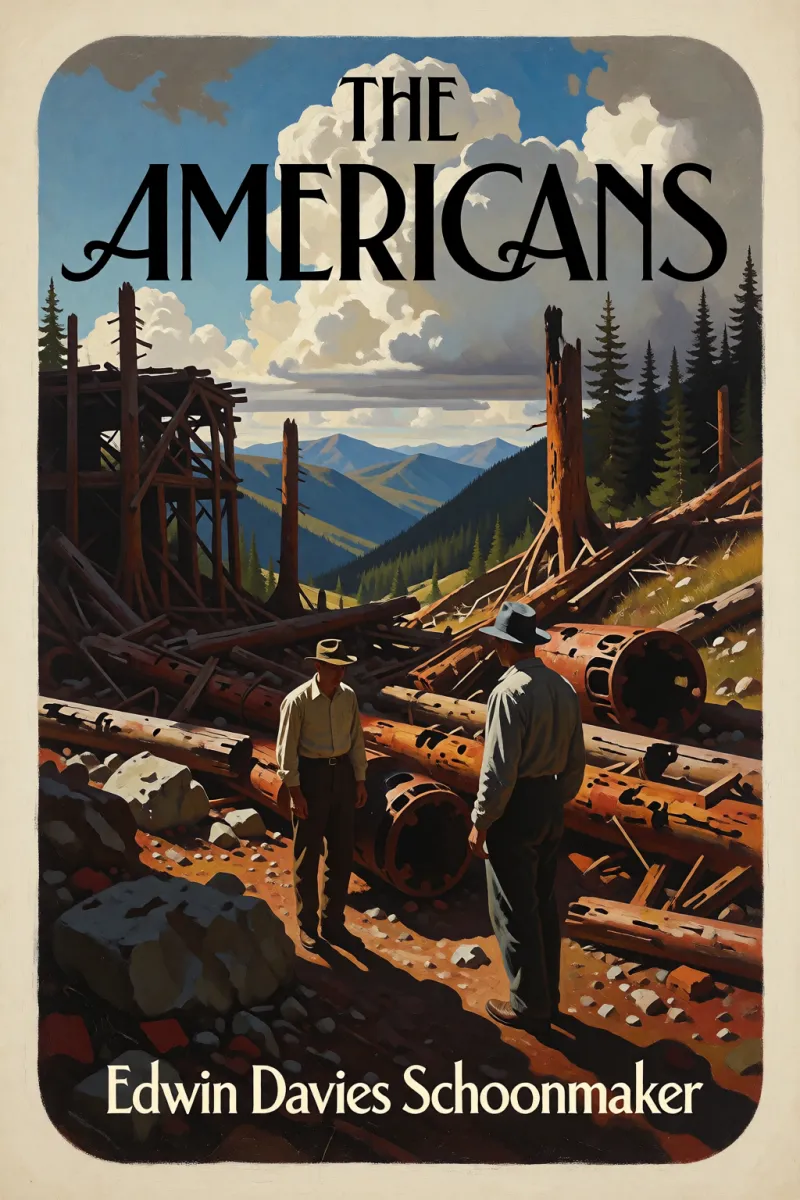 Cover of The Americans by Edwin Davies Schoonmaker