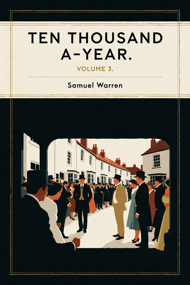 Cover of Ten Thousand a-Year. Volume 3. by Samuel Warren