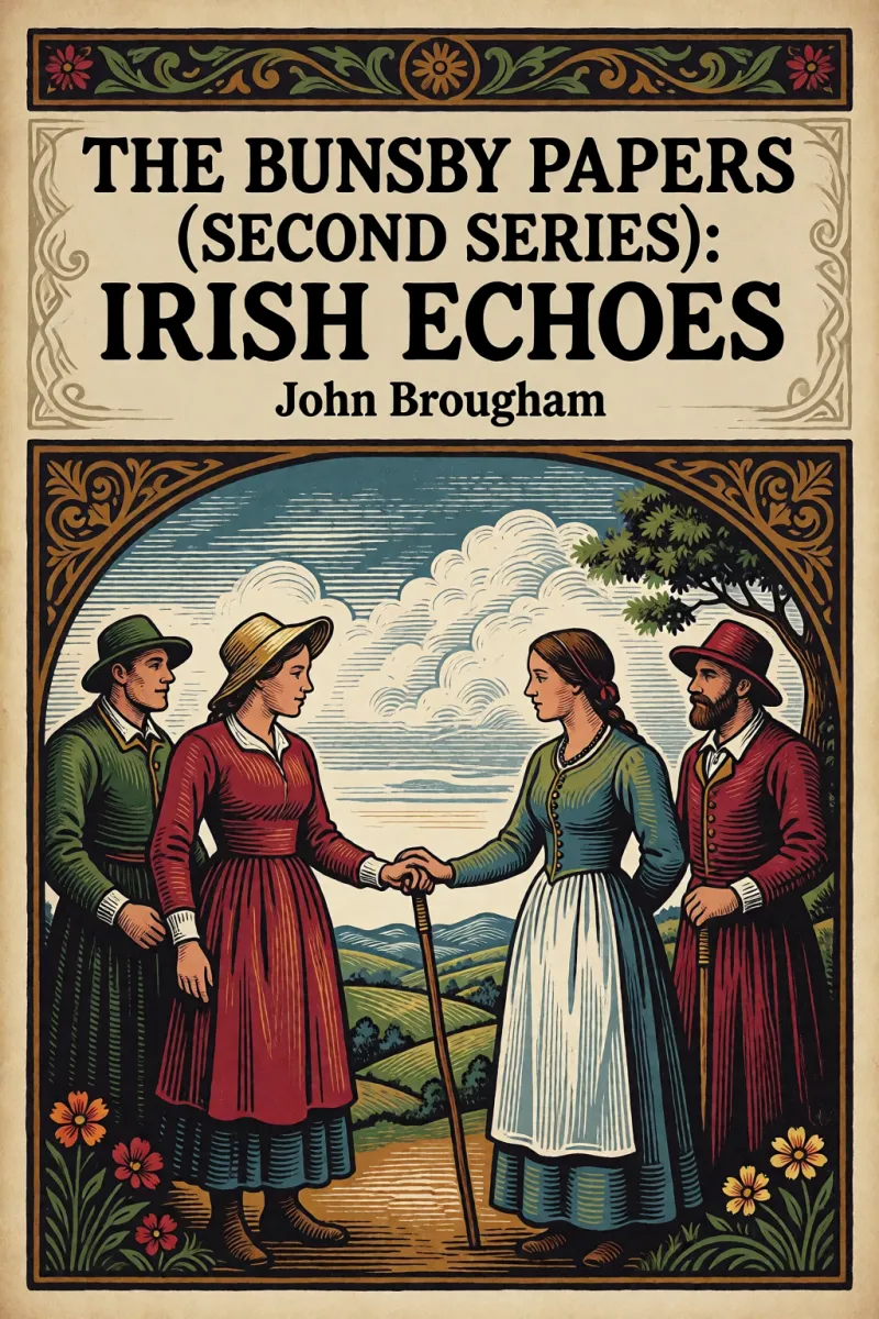 Cover of The Bunsby Papers (second series): Irish Echoes by John Brougham