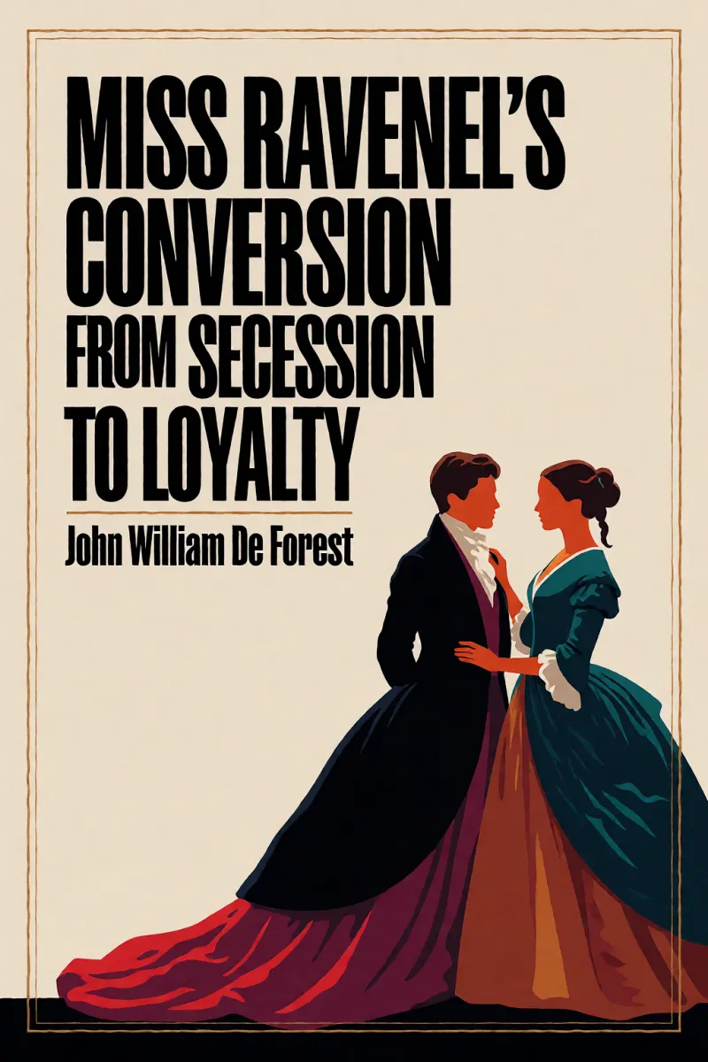 Cover of Miss Ravenel's conversion from secession to loyalty by John William De Forest