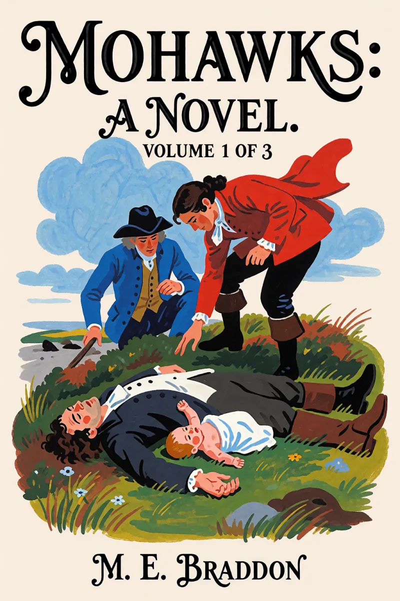 Cover of Mohawks: A Novel. Volume 1 of 3 by M. E. Braddon