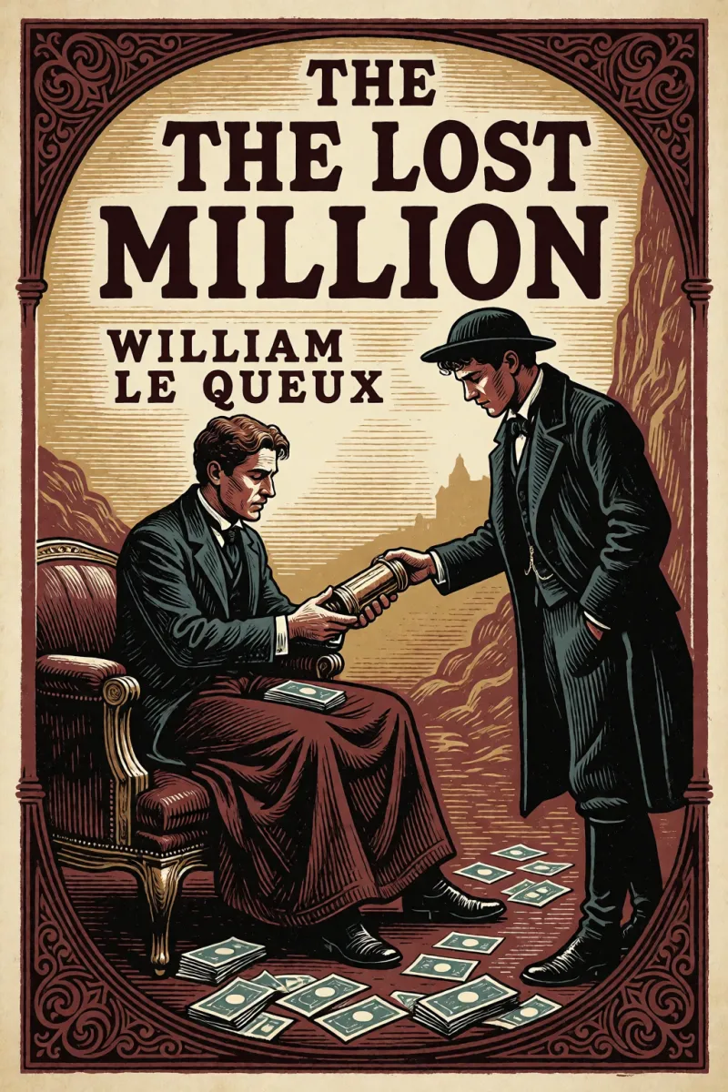 Cover of The Lost Million by William Le Queux