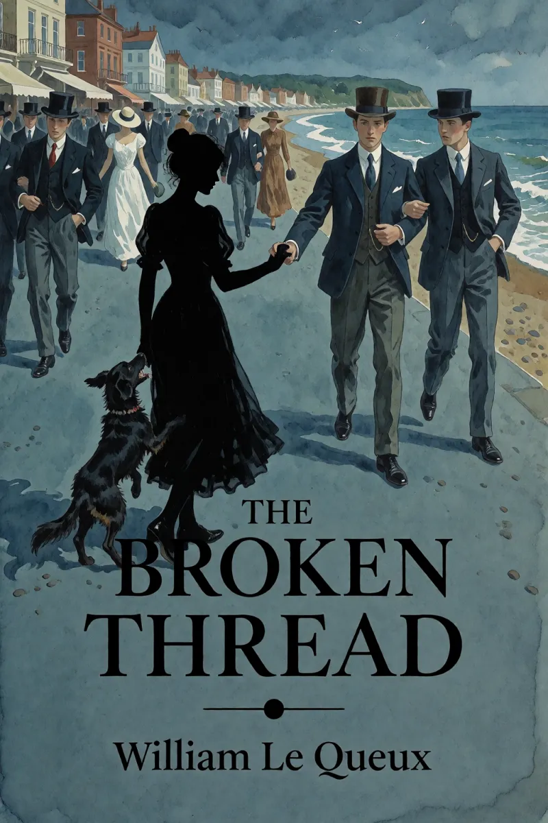 Cover of The Broken Thread by William Le Queux