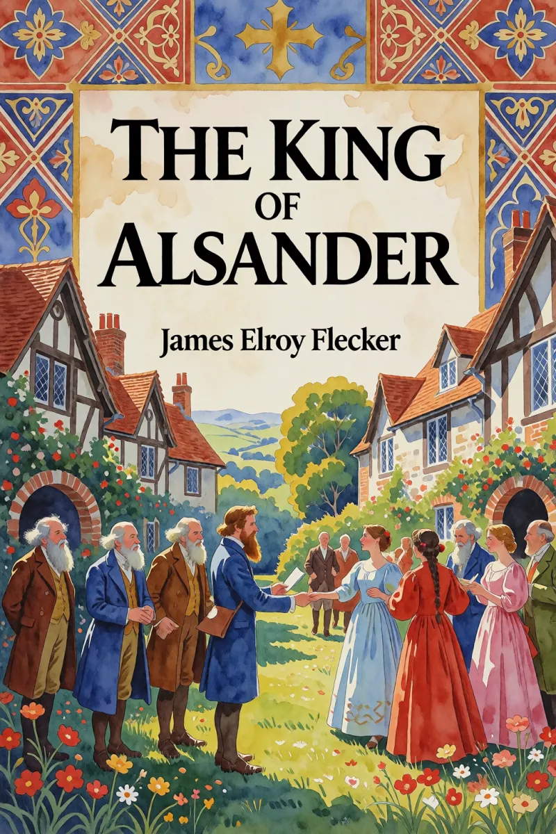 Cover of The King of Alsander by James Elroy Flecker