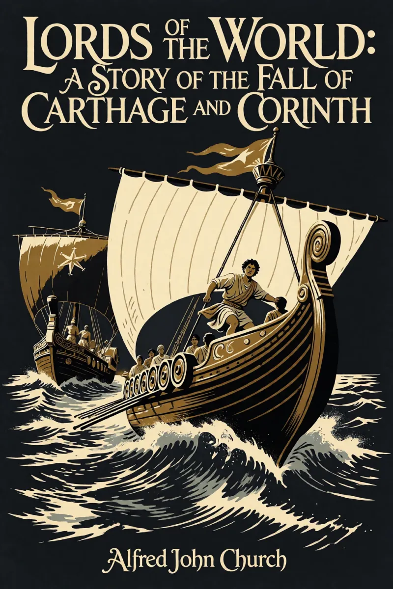 Cover of Lords of the World: A story of the fall of Carthage and Corinth by Alfred John Church