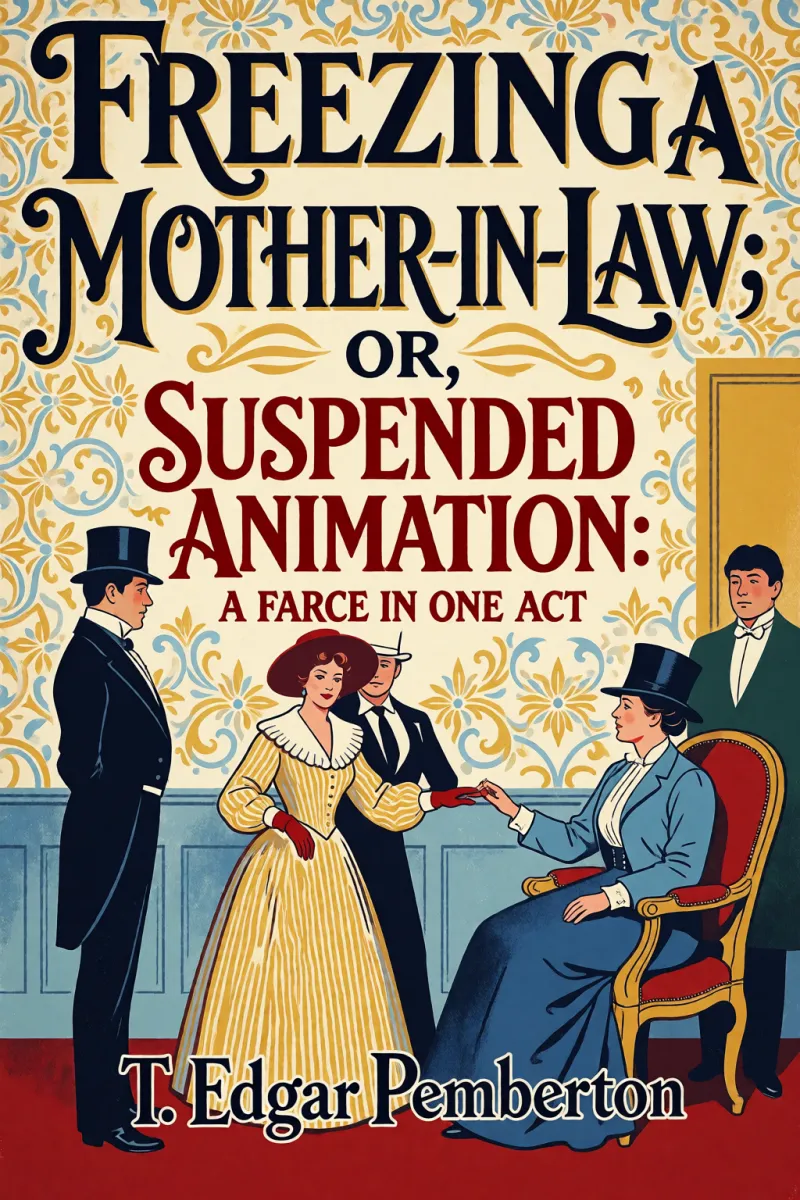 Cover of Freezing a Mother-in-Law; or, Suspended Animation: A farce in one act by T. Edgar Pemberton