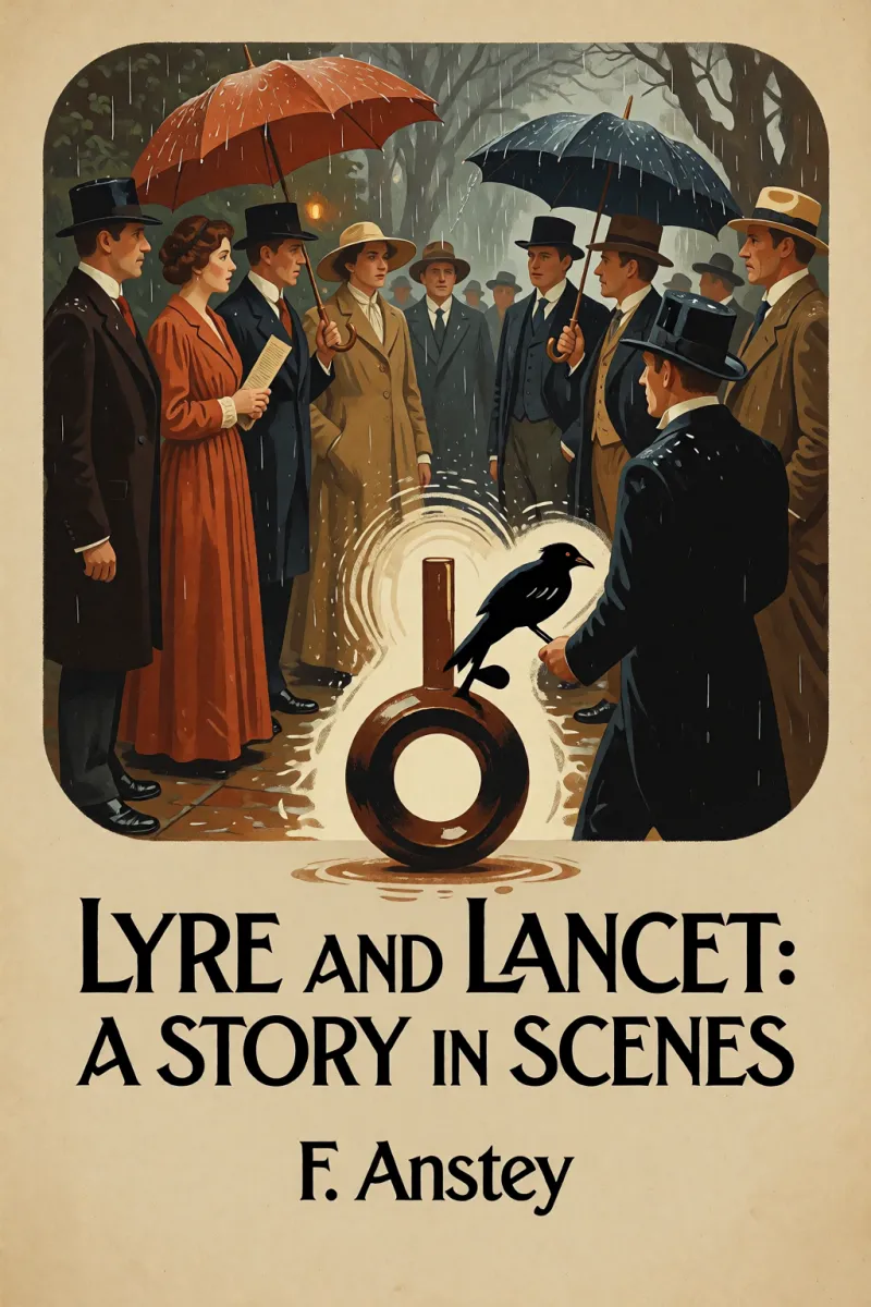Cover of Lyre and Lancet: A Story in Scenes by F. Anstey