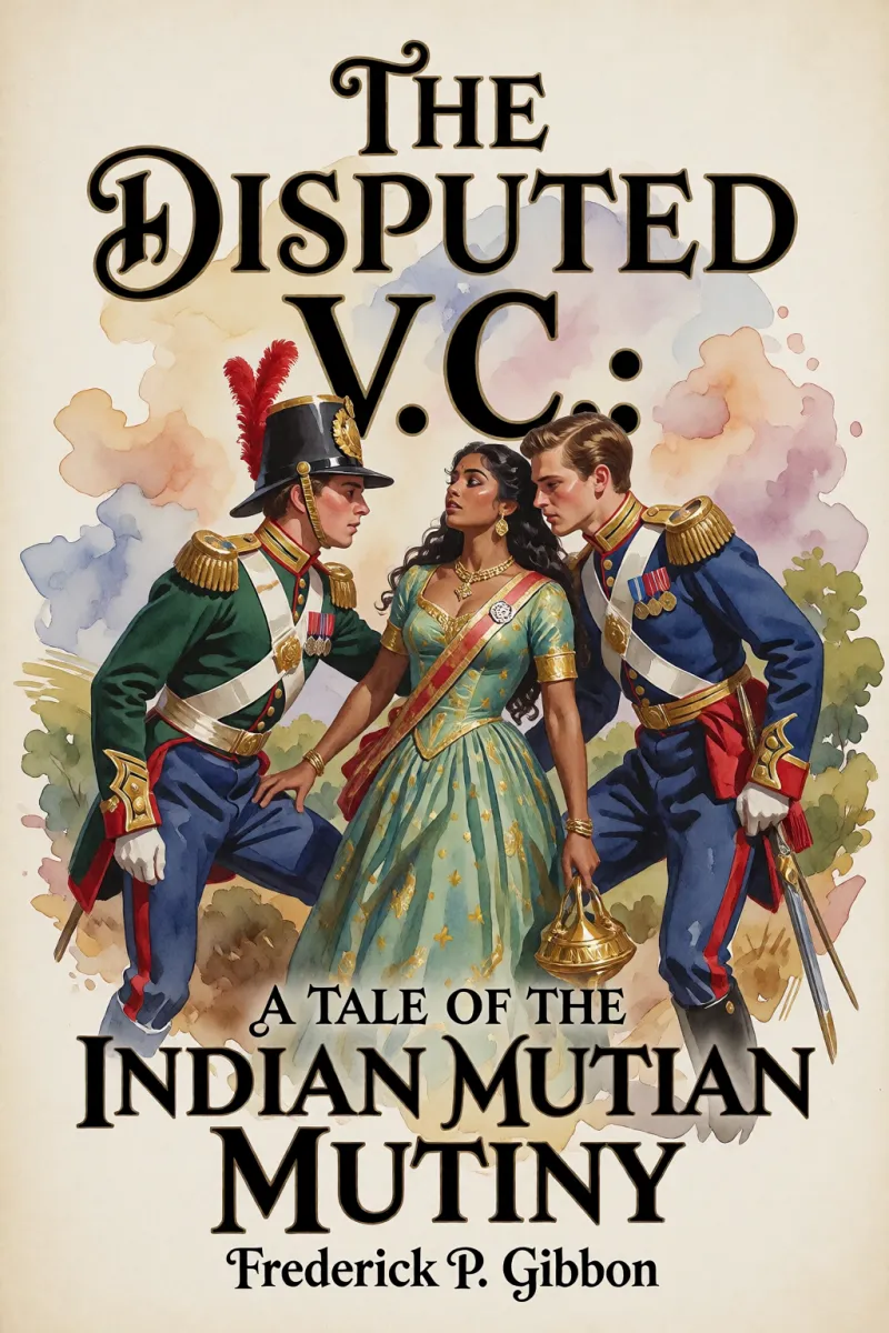 Cover of The Disputed V.C.: A Tale of the Indian Mutiny by Frederick P. Gibbon