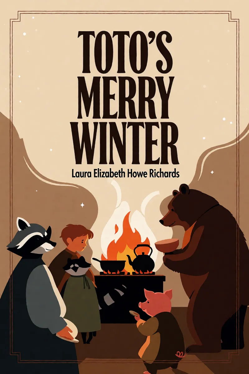 Cover of Toto's Merry Winter by Laura Elizabeth Howe Richards