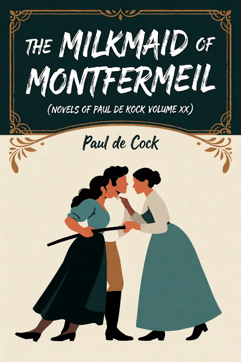Cover of The Milkmaid of Montfermeil (Novels of Paul de Kock Volume XX) by Paul de Kock