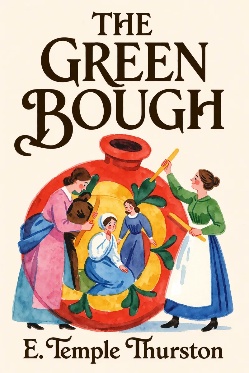 Cover of The Green Bough by E. Temple Thurston