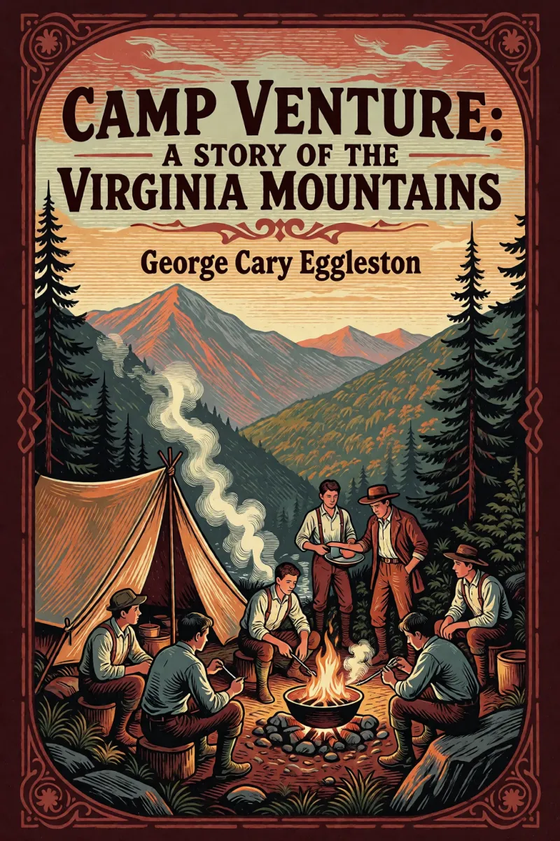 Cover of Camp Venture: A Story of the Virginia Mountains by George Cary Eggleston