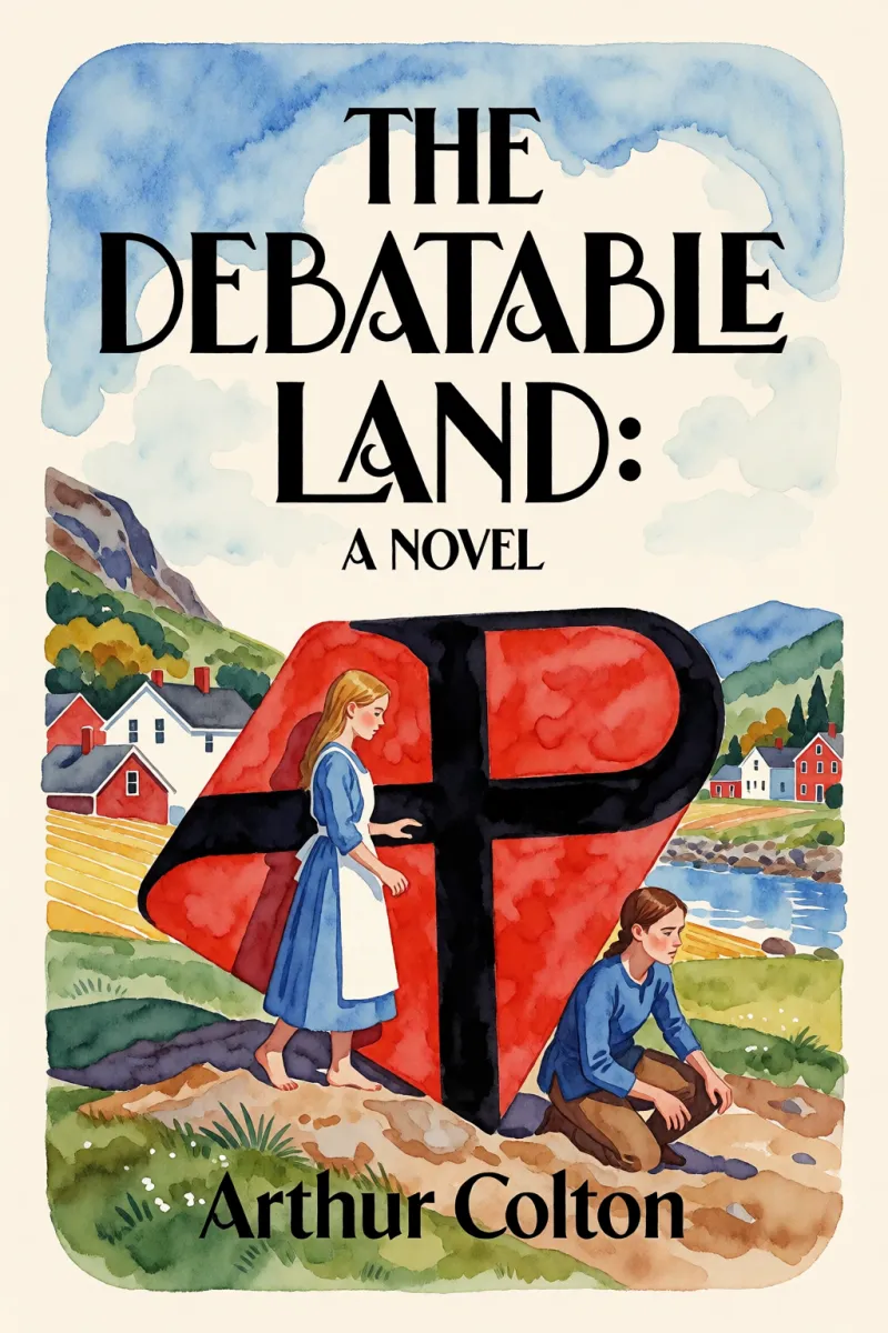 Cover of "The Debatable Land": A Novel by Arthur Colton