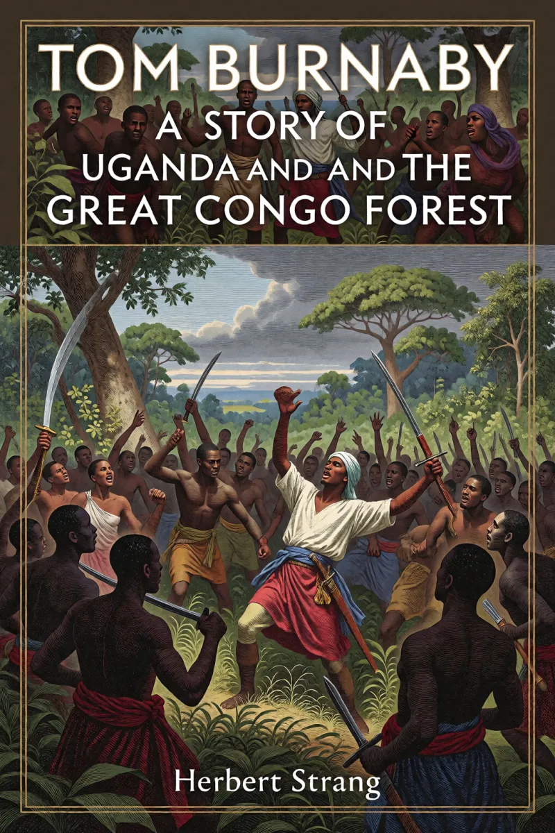 Cover of Tom Burnaby: A Story of Uganda and the Great Congo Forest by Herbert Strang